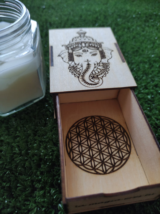 Cajita de cerillas Ganesha