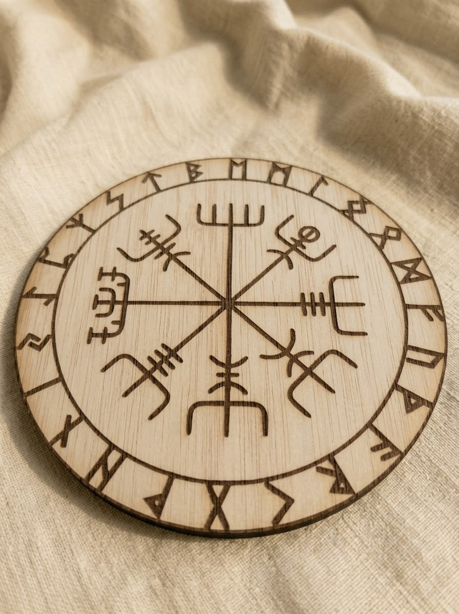 Vegvísir · Brújula Vikinga de Protección y Guía
