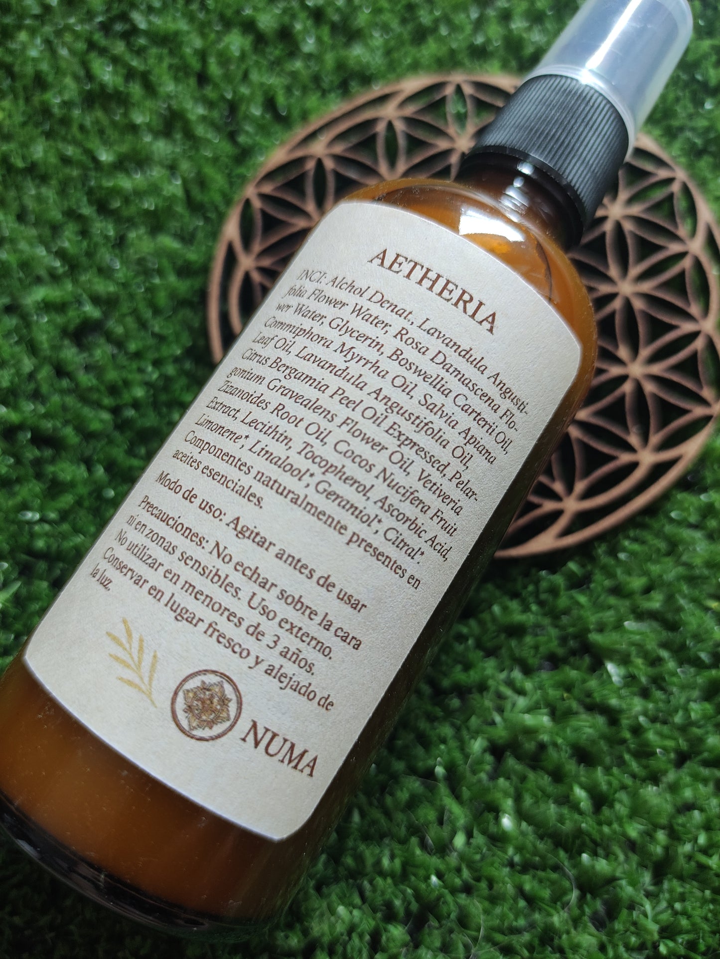 Aetherea-Brisa áurica natural de conexión espiritual