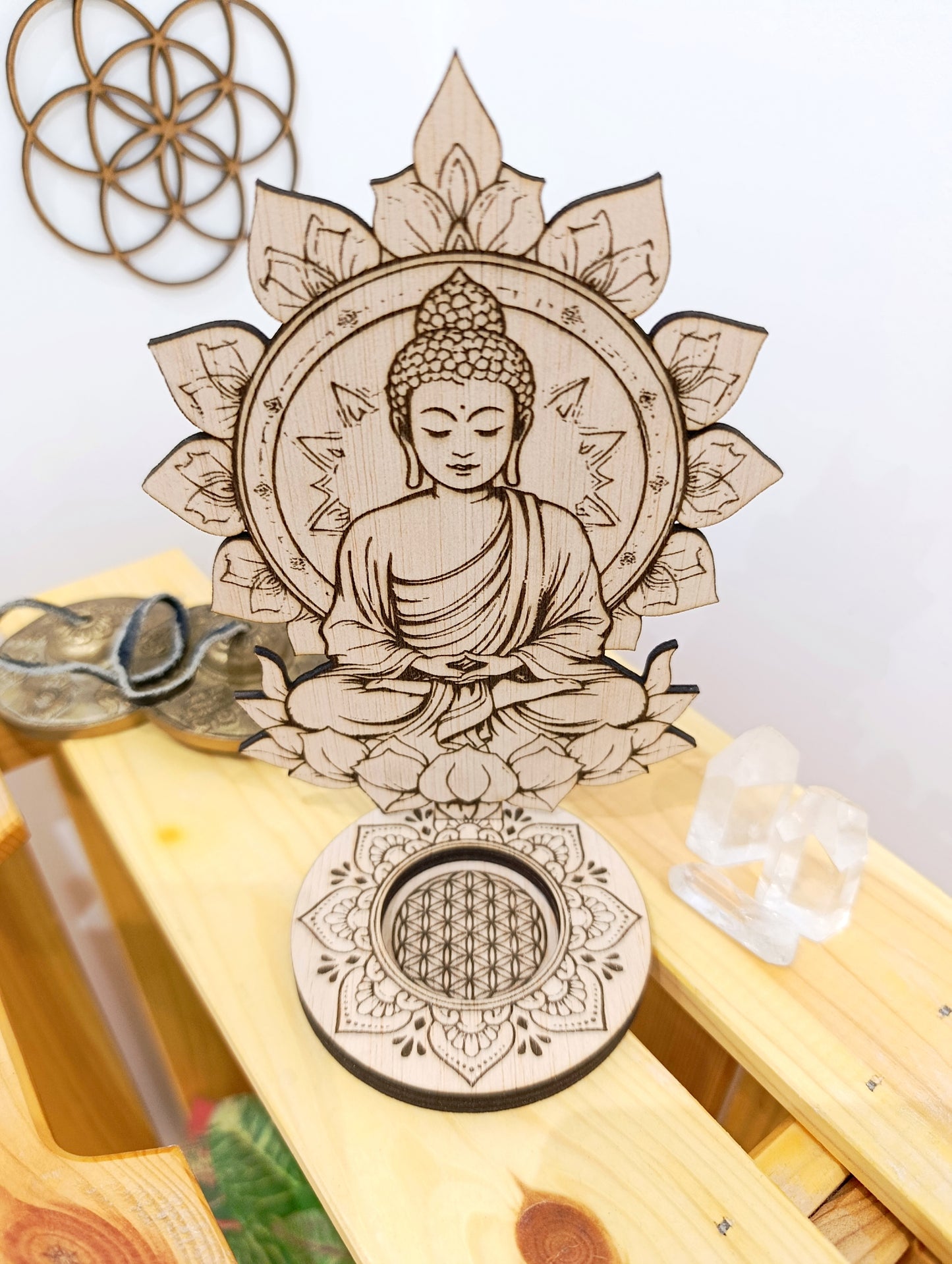 Figura Buda- Iluminación y Pureza