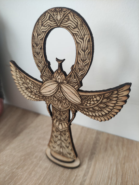 Llave Ankh 1 con pie