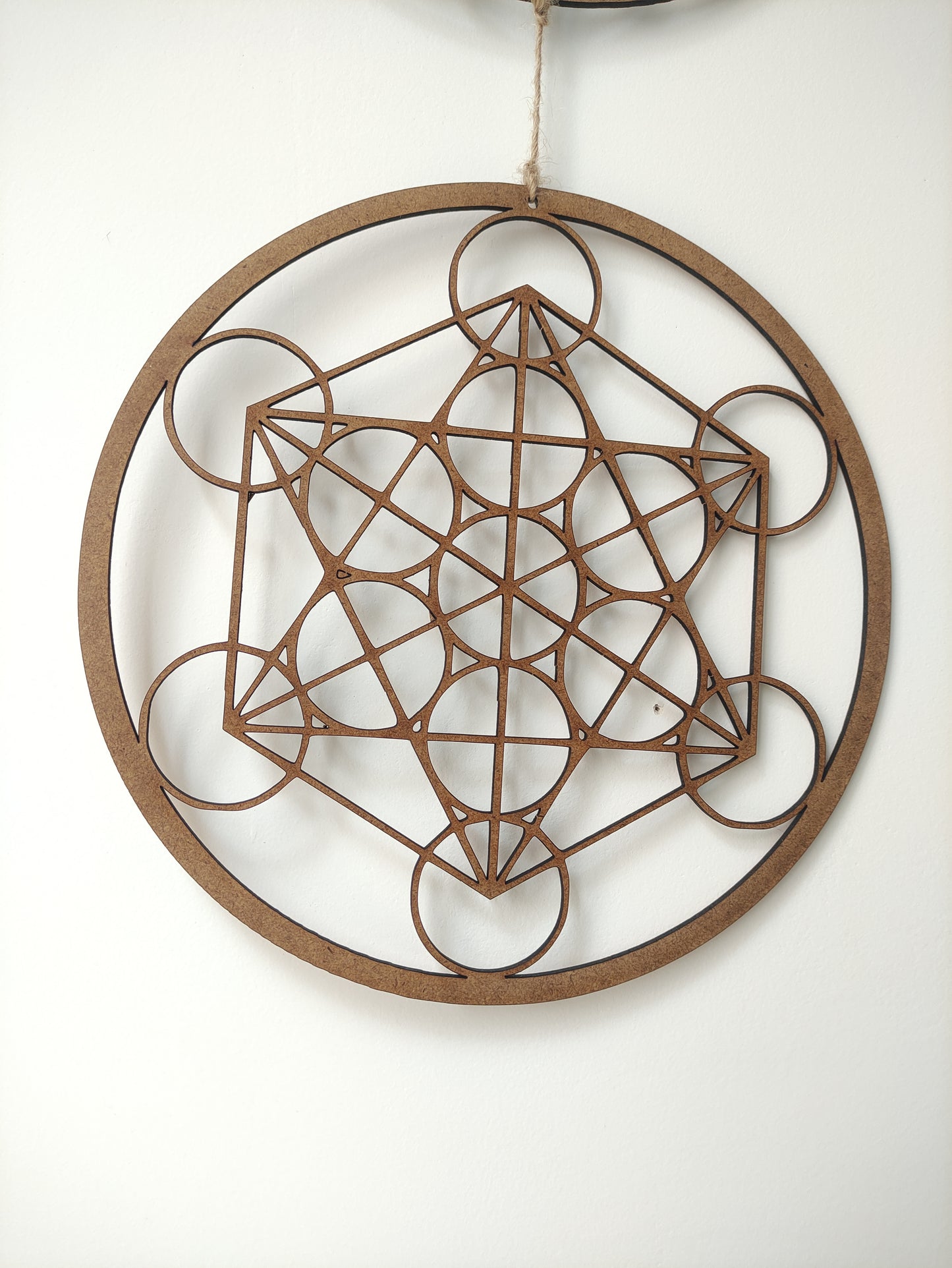 Colgante geometría sagrada 21 CMS.