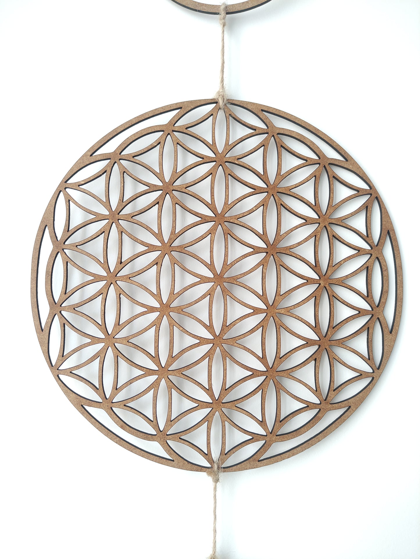 Colgante geometría sagrada 21 CMS.