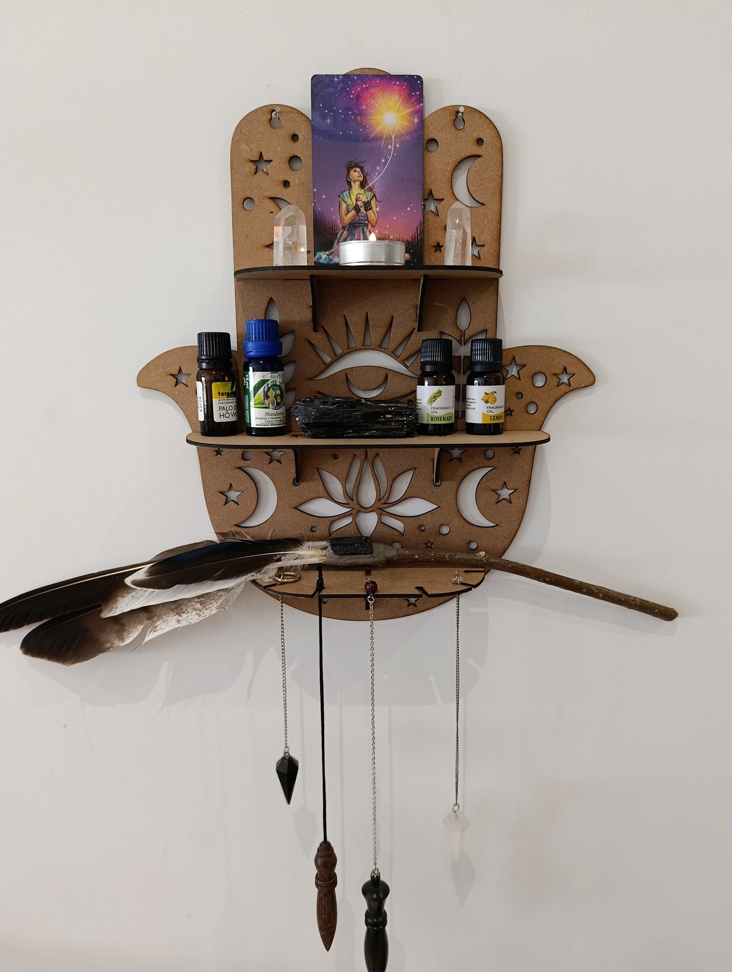 Altar Hamsa - Protección y Orden Sagrado🪬