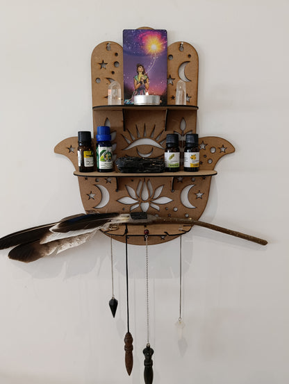 Altar Hamsa - Protección y Orden Sagrado🪬