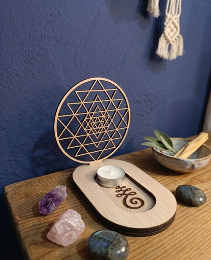 Pack Altar de Luz Unalome - Geometría Sagrada: El Código de la Creación