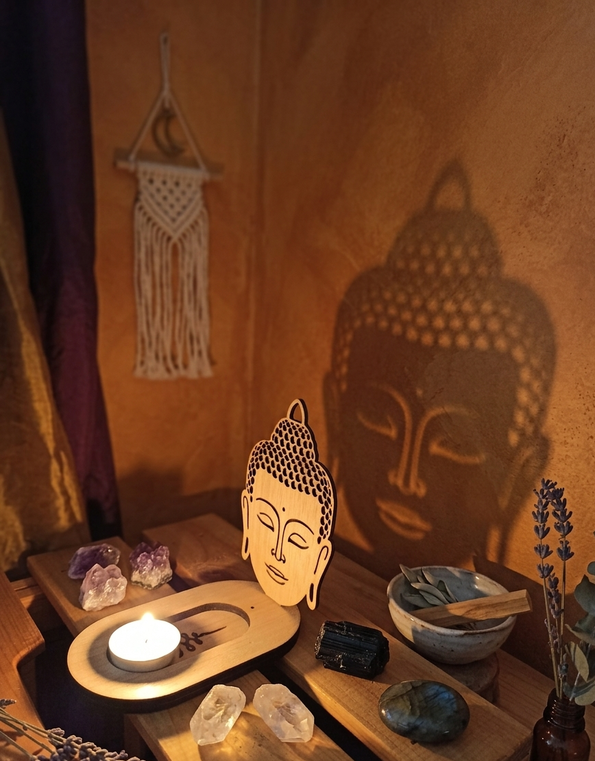 Pack Altar de Luz Unalome - Zen: El Camino de la Quietud