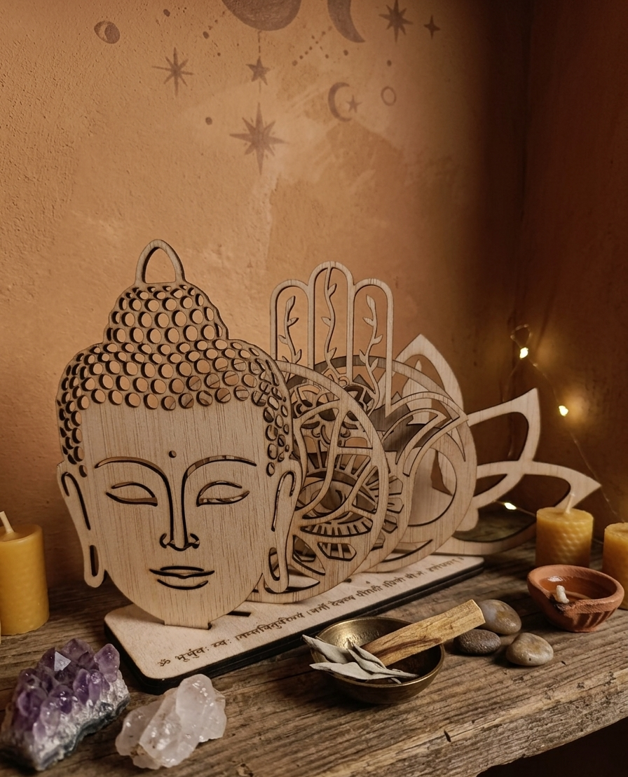 Pack Altar de Luz Unalome - Zen: El Camino de la Quietud