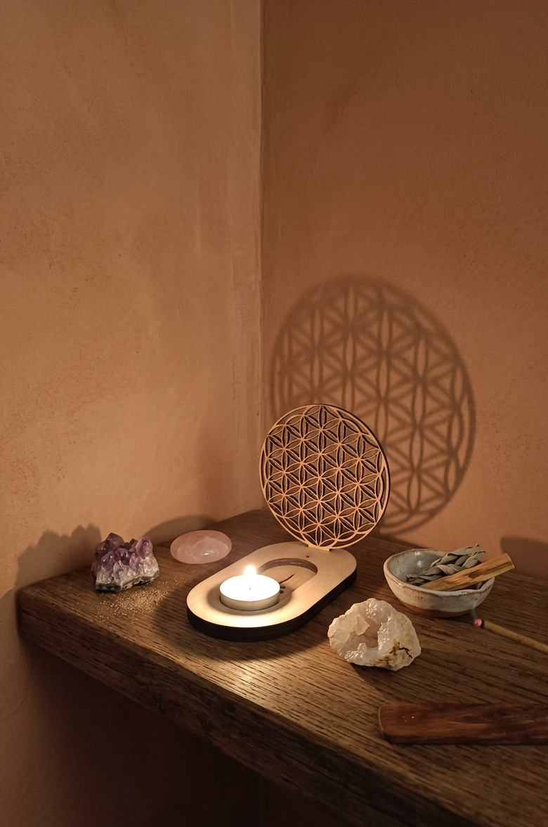 Pack Altar de Luz Unalome - Geometría Sagrada: El Código de la Creación