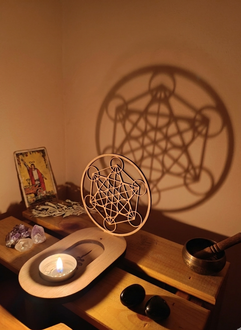 Pack Altar de Luz Unalome - Geometría Sagrada: El Código de la Creación