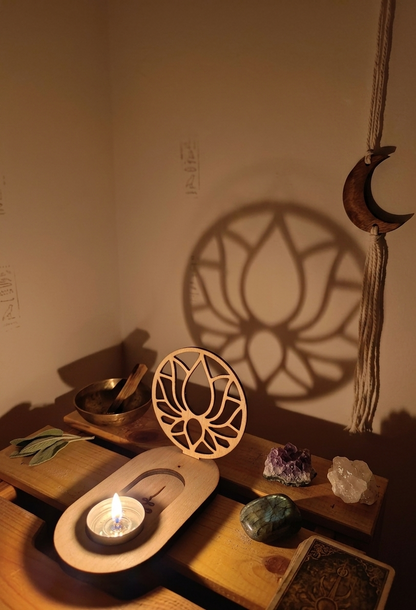Pack Altar de Luz Unalome - Personalizado: Elige tus 5 proyectores