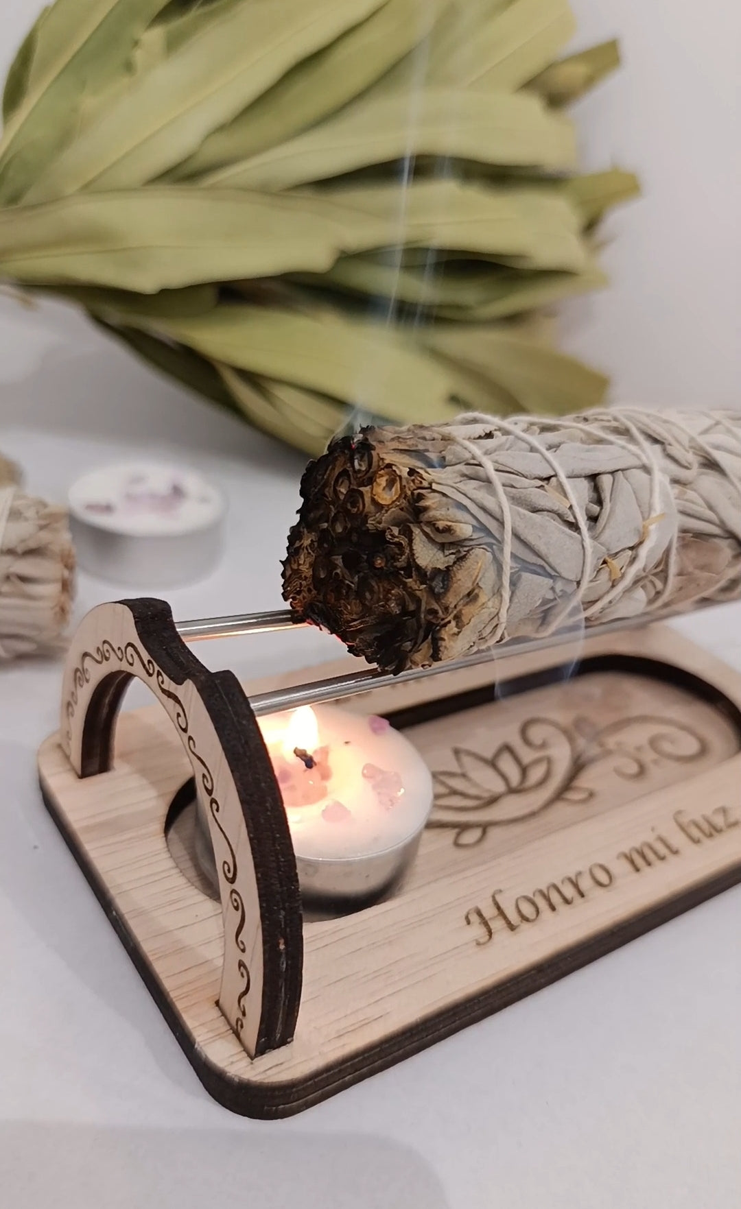 Pack Quemador Palo Santo · OFERTA PREVENTA