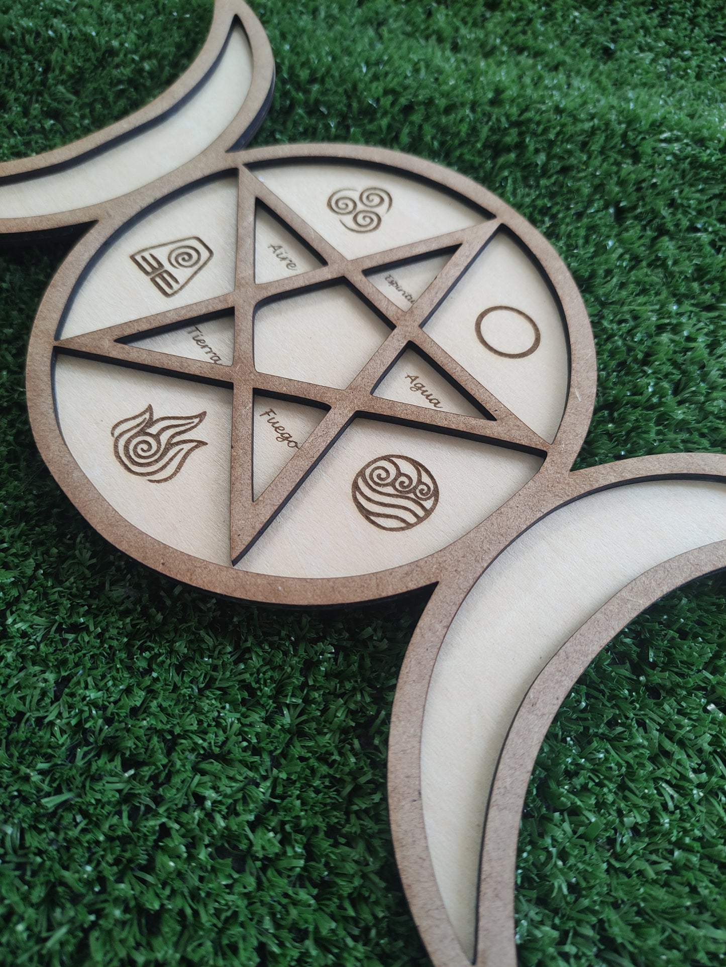 Base ritual estrella y elementales