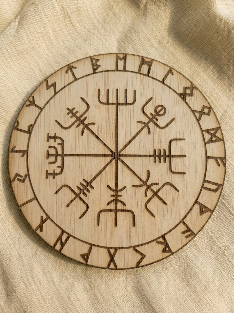 Vegvísir · Brújula Vikinga de Protección y Guía