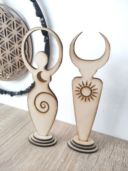 Figuras masculino y femenino