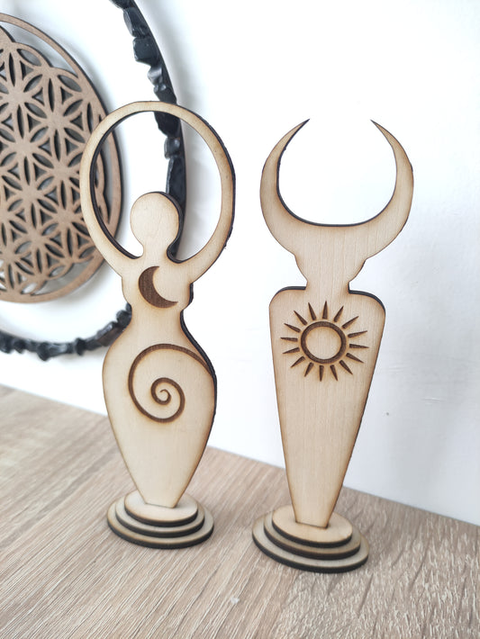 Figuras masculino y femenino