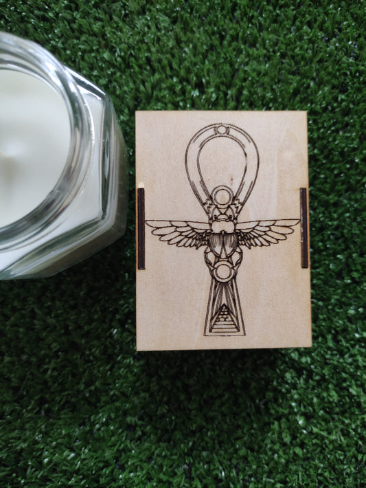 Cajita de cerillas Ankh