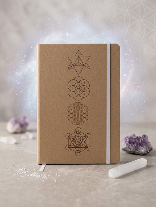 Libreta Geometría Sagrada- Conexión, Equilibrio y Creatividad®️