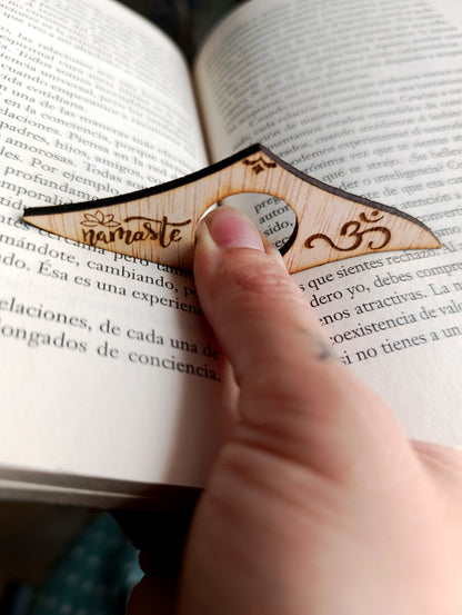 Sujeta libros/marca páginas