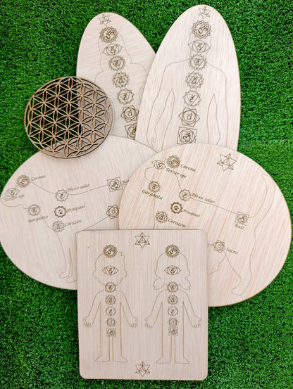 Pack Tablas de Sanación - Madera sagrada