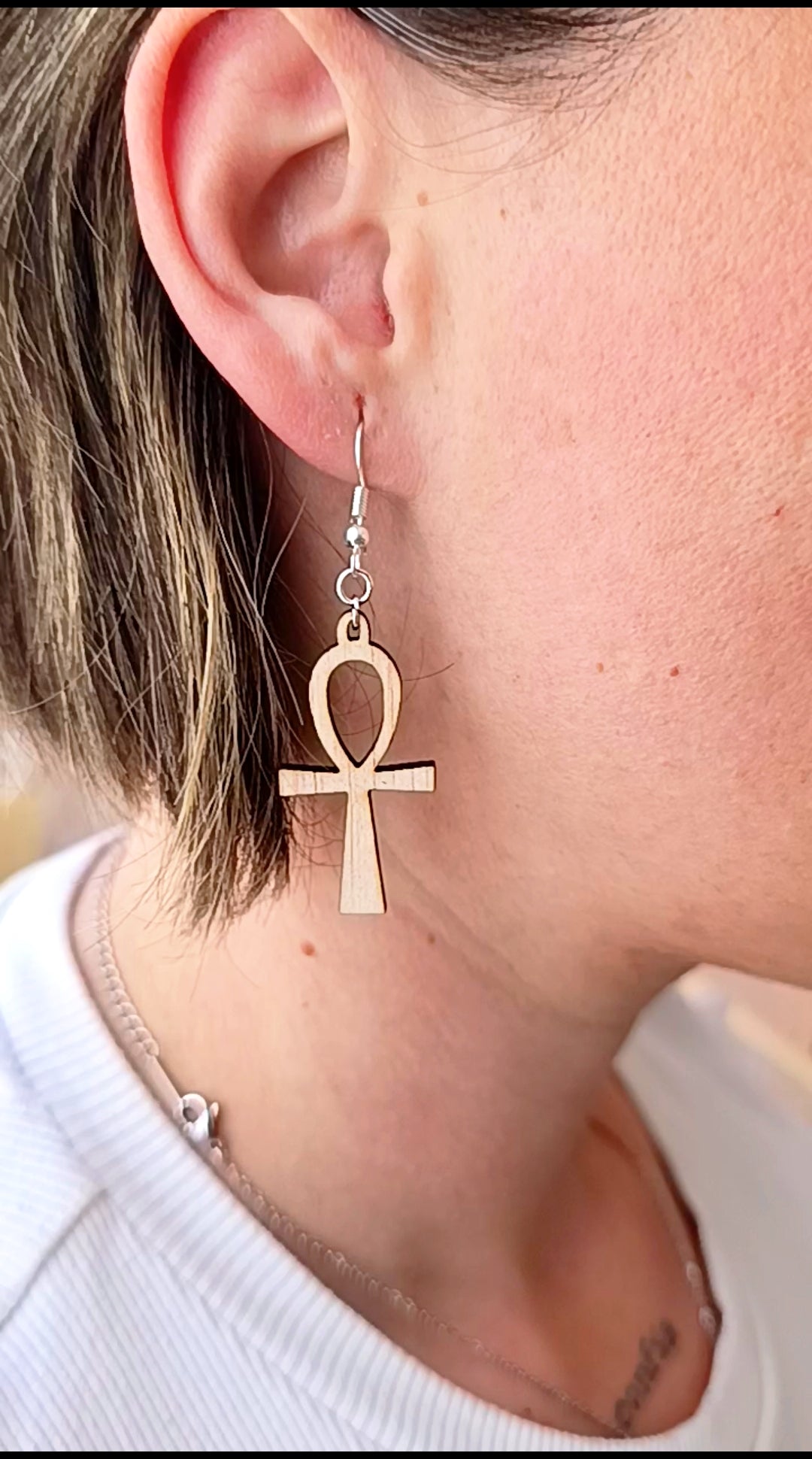 Pendientes Ankh