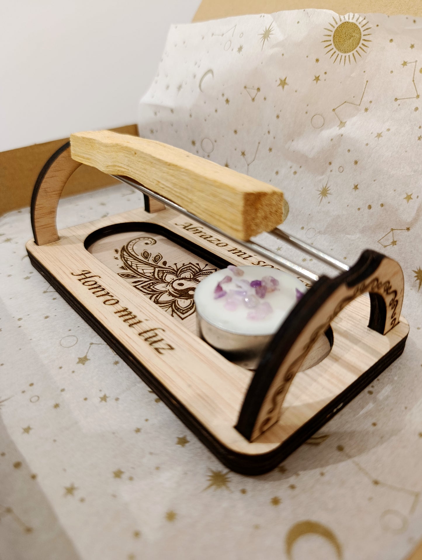 Pack Quemador Palo Santo · OFERTA PREVENTA