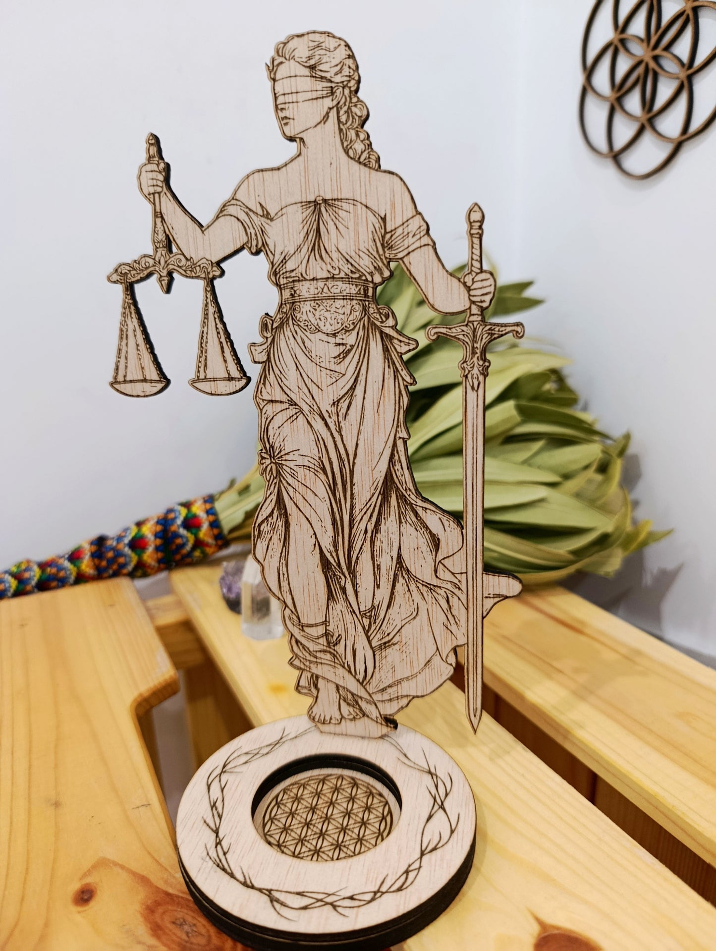 Diosa de la Justicia- Equilibrio, Alineación y Claridad