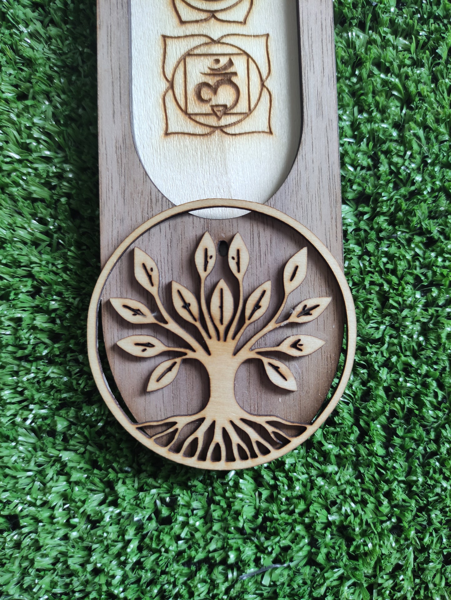 Porta incienso árbol de la vida y chakras