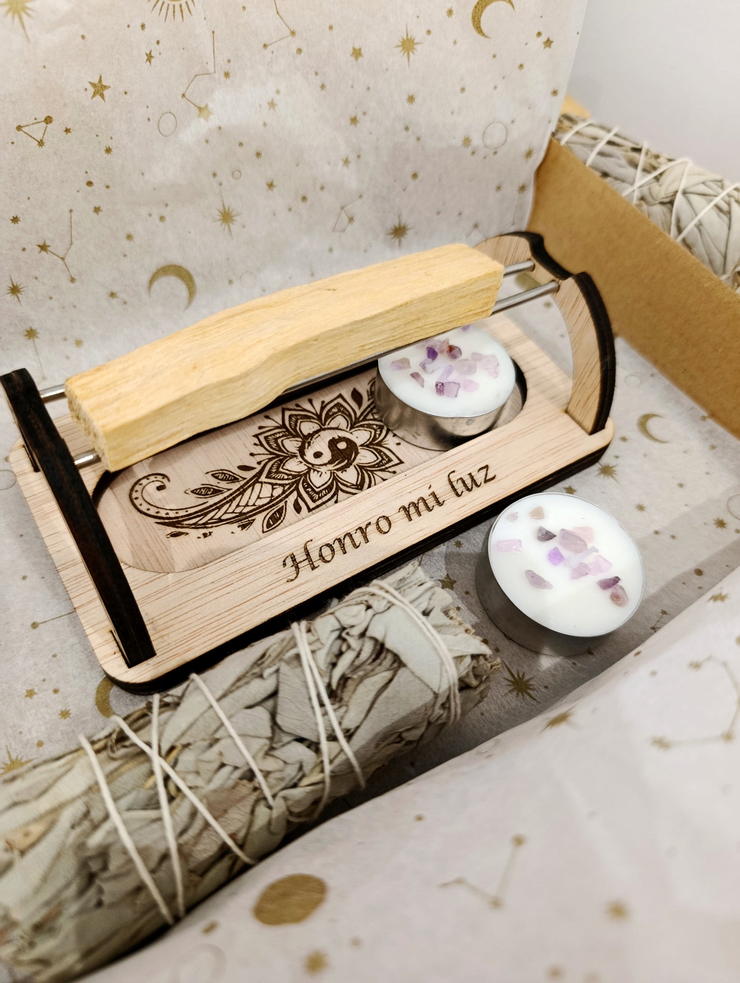 Pack Quemador Palo Santo · OFERTA PREVENTA