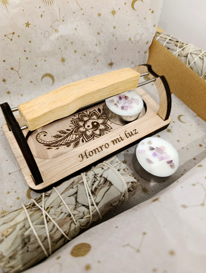 Pack Quemador Palo Santo · OFERTA PREVENTA