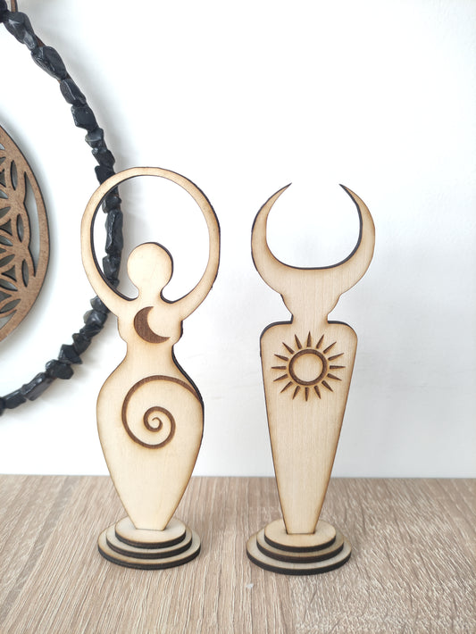 Figuras masculino y femenino
