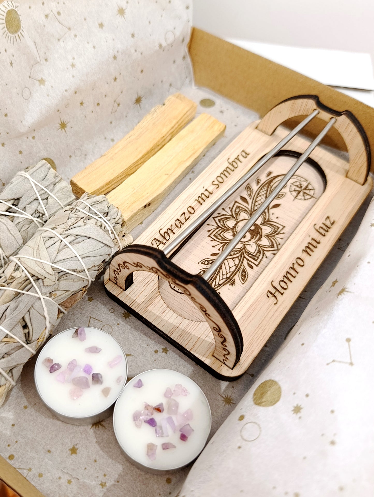 Pack Quemador Palo Santo · OFERTA PREVENTA