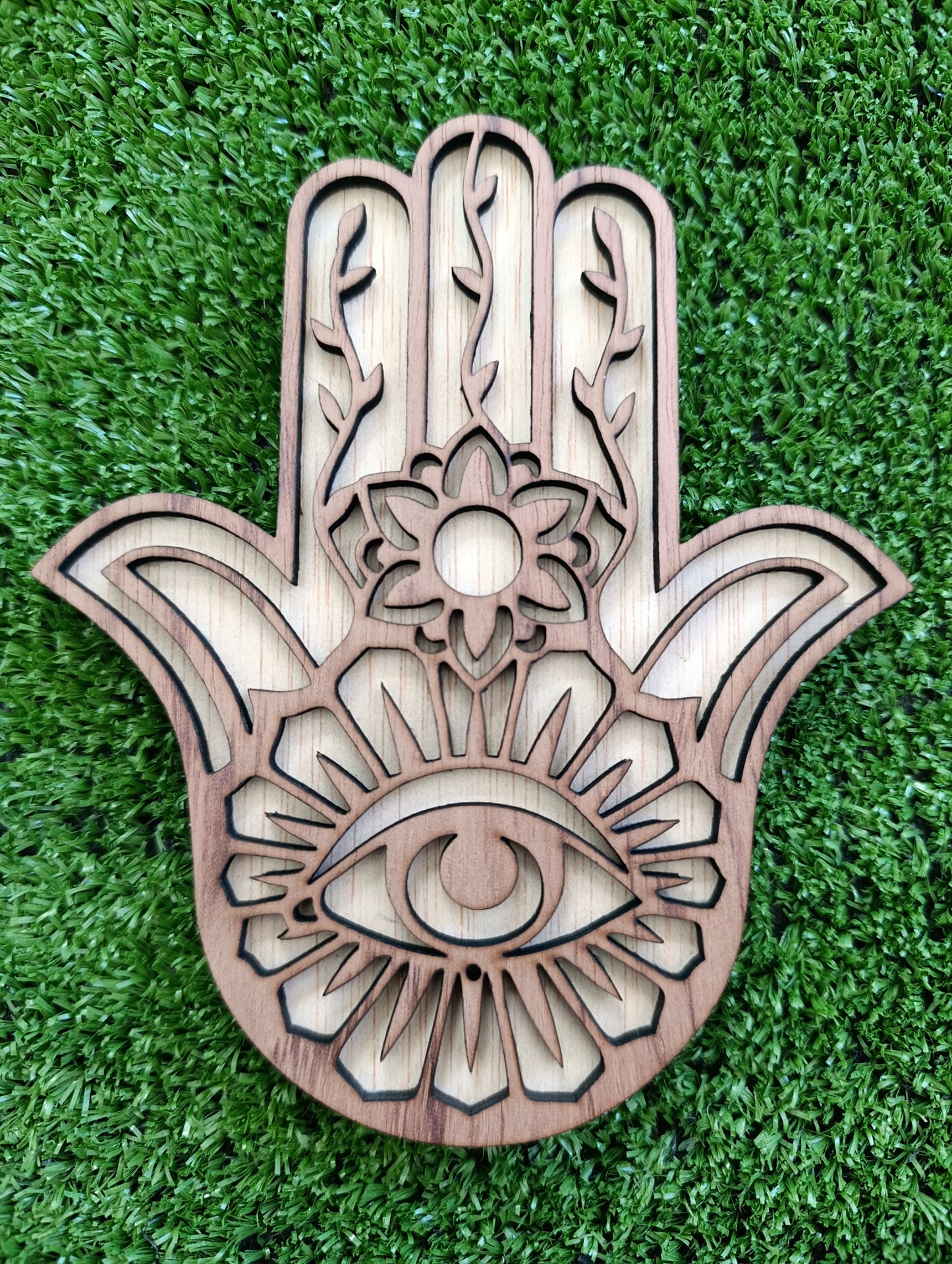 Pack Hamsa🪬 Portainciensos y Cajita de cerillas de Madera