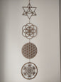 Colgante geometría sagrada 21 CMS.