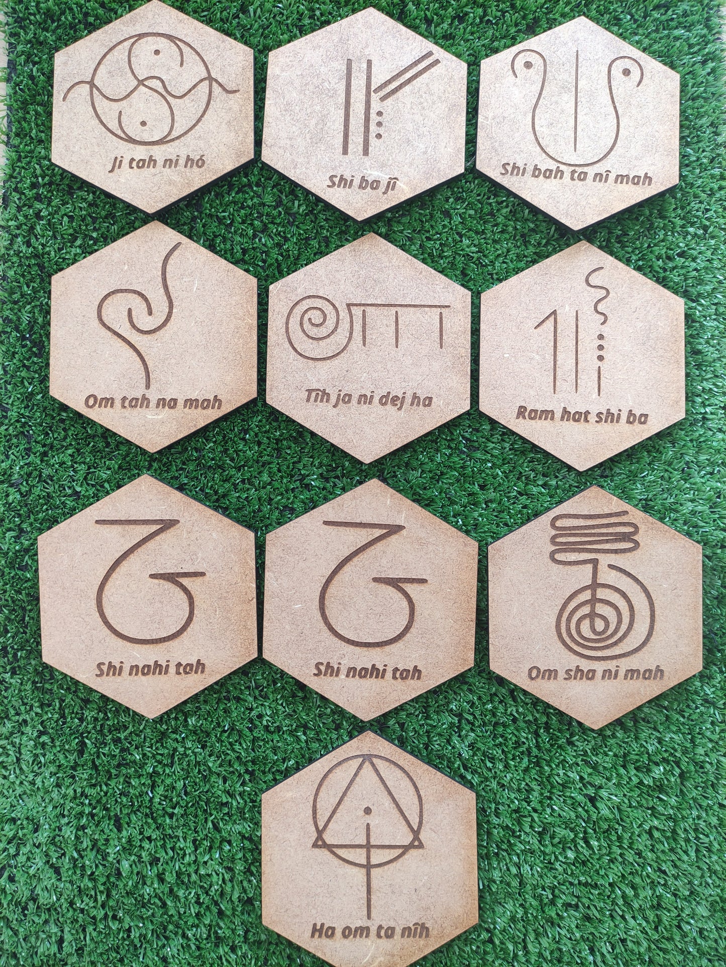 Pack Shaj' tâh - mesa, símbolos y cajita