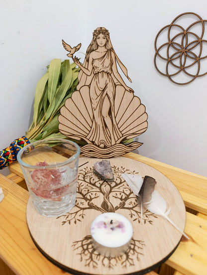 Figura Afrodita · Sensualidad y amor propio