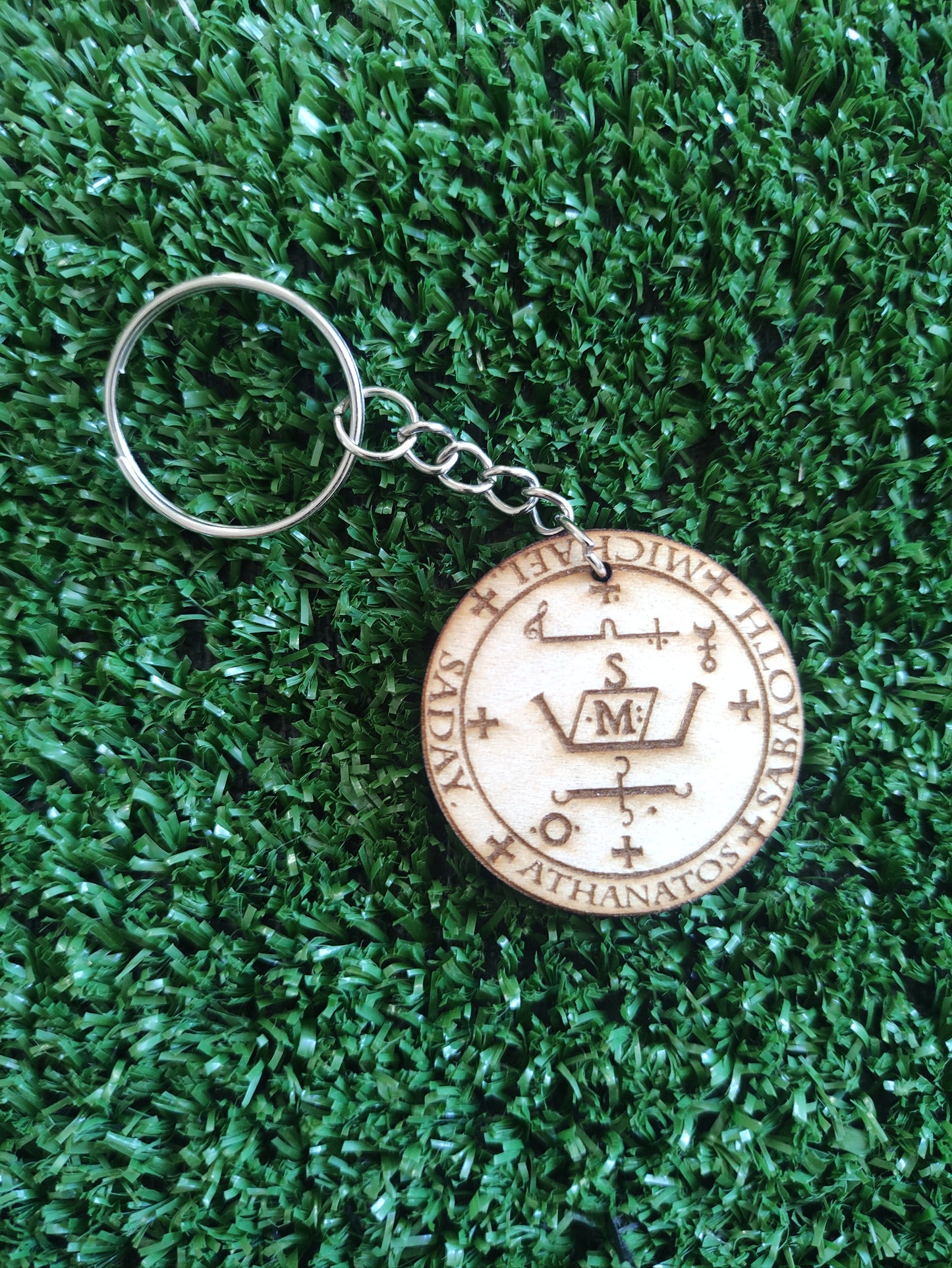 Llavero arcángel Miguel- protección y guia espiritual