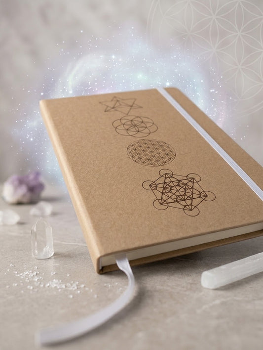 Libreta Geometría Sagrada- Conexión, Equilibrio y Creatividad®️