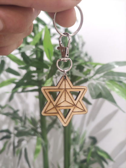 Llavero Merkabah
